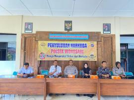 Polsek Wonosari Gelar Penyuluhan Bahaya Narkoba di Kalurahan Pulutan